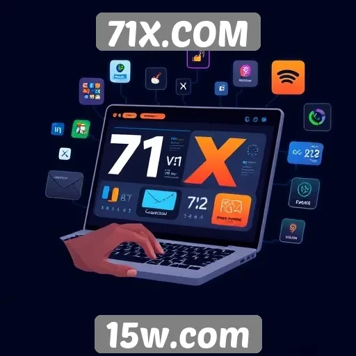 Novas funcionalidades interativas no site 71X.COM